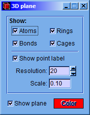 VIEW 3D PLANE AND POINTS