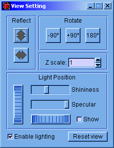 VIEW SETTINGS